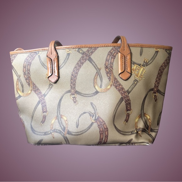 Vintage y2k Lauren Ralph Lauren Caldwell belt bag in very good shape - Picture 3 of 9